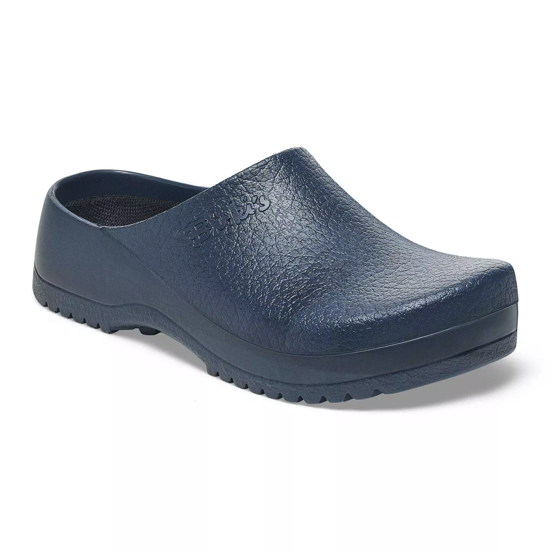 Birkenstock 1027200, Super-Birki Fusion Regular Occupational PU Clogs, Blue