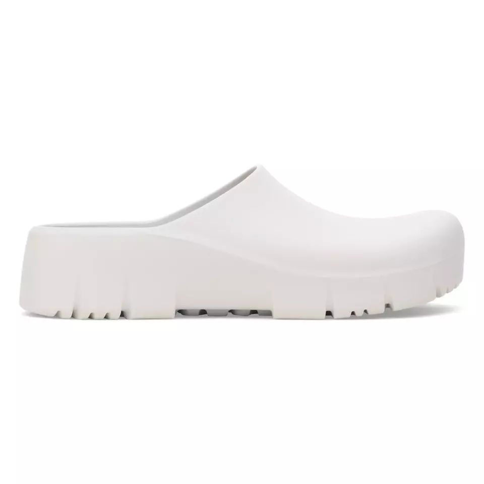 Birkenstock 1025958, Super-Birki 2.0 Standard yrkes-PU-tofflor, vit, image 2, gallery thumbnail