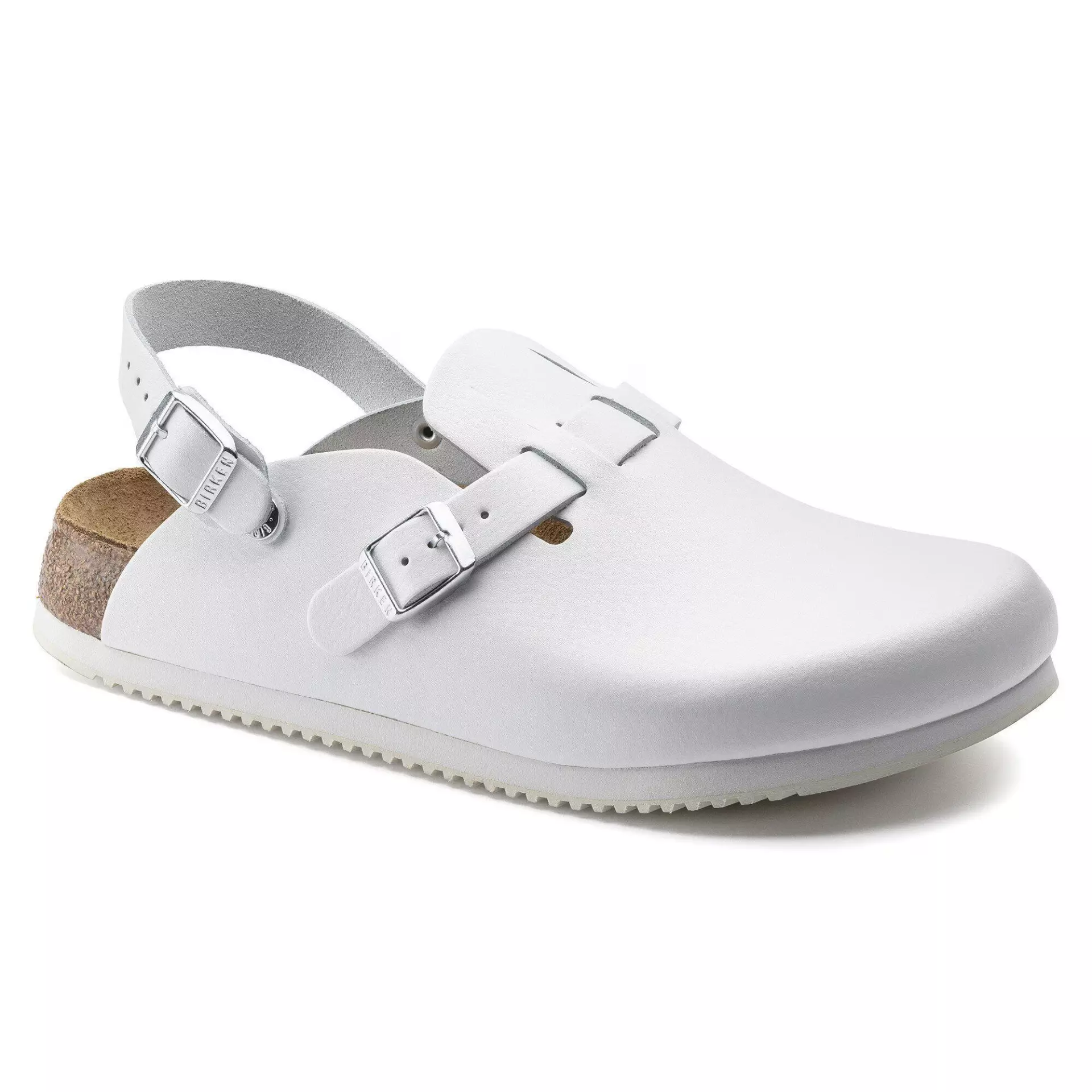 Birkenstock 1018228, Kay SL SFB LE Regular Occupational Sandals, White