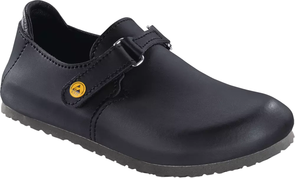 Birkenstock 583168, Linz ESD NL Schmale Berufsschuhe, Schwarz