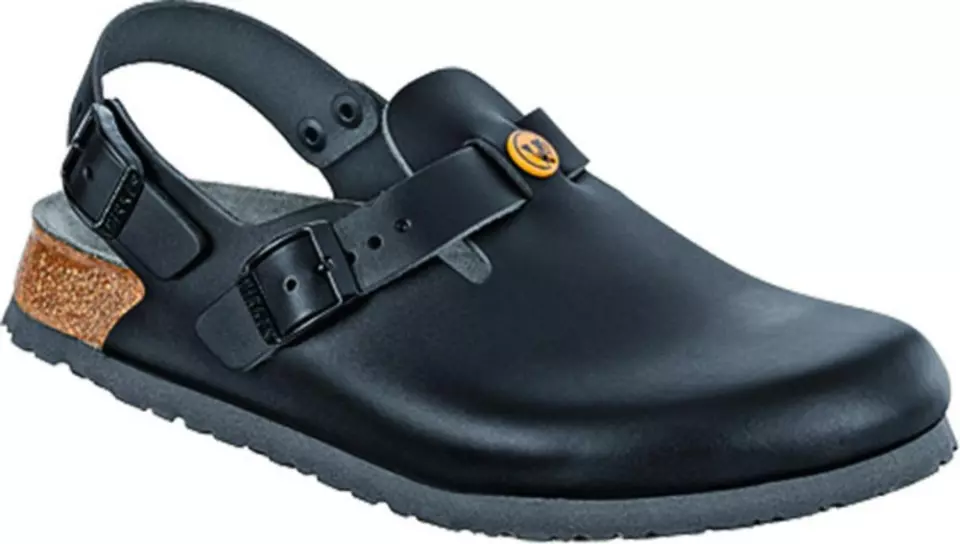 Birkenstock 61400, Tokio ESD NL Regular Occupational Sandals, Black, image 1, gallery thumbnail