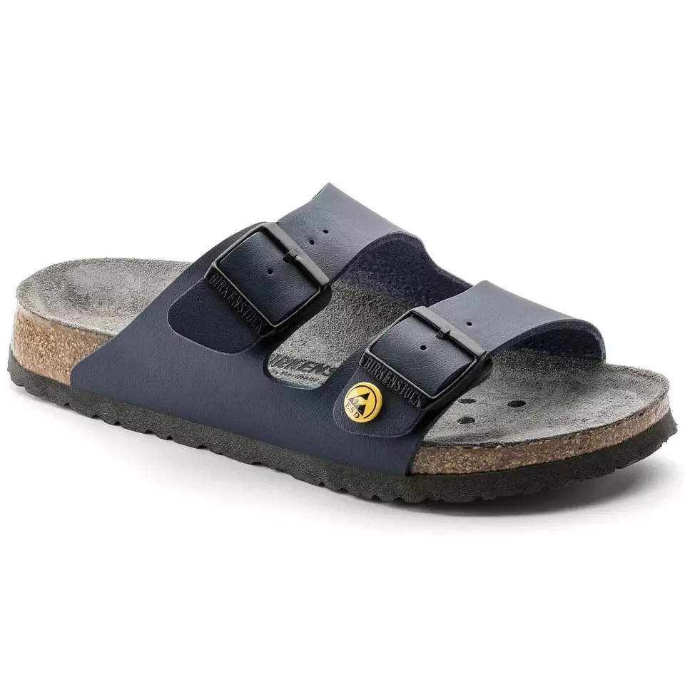 Birkenstock 89438, Arizona ESD BF Narrow Occupational Sandals, Blue, image 1, gallery thumbnail