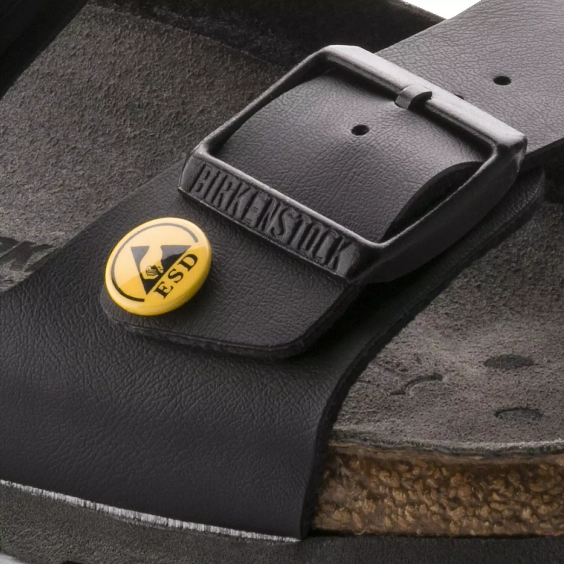 Birkenstock 634798, Milano ESD BF Narrow Occupational Sandals, Black, image 6