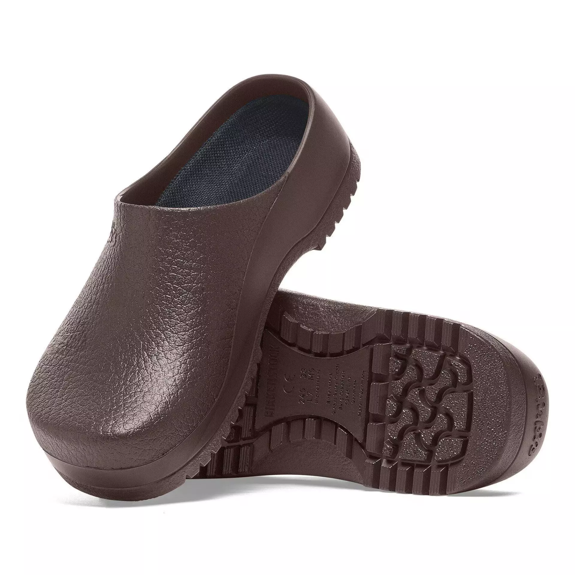Birkenstock 1027220, Super-Birki Fusion Regular Occupational PU Clogs, Brown, image 5