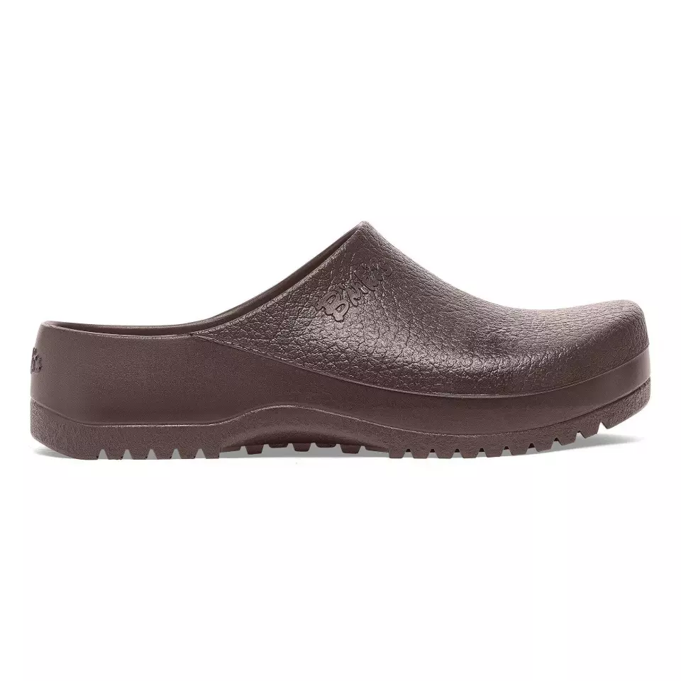 Birkenstock 1027220, Super-Birki Fusion Regular Occupational PU Clogs, Brown, image 3, gallery thumbnail