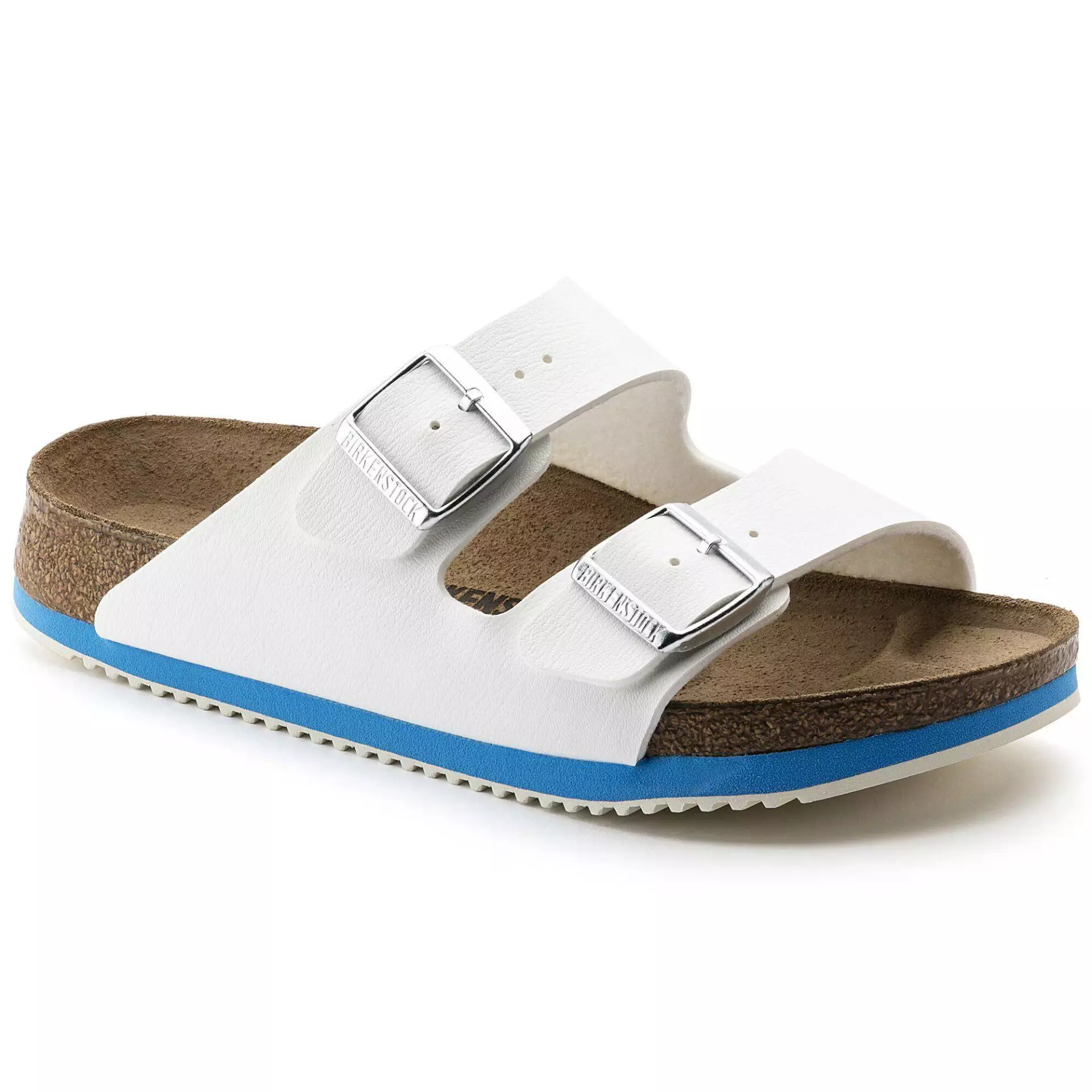 Birkenstock 230126, Arizona SL BF Narrow Occupational Sandals, White