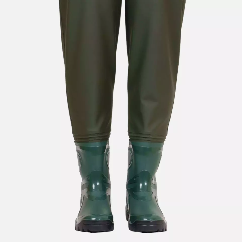 PROS SB01-J, Junior Chest Waders, Green, image 5, gallery thumbnail