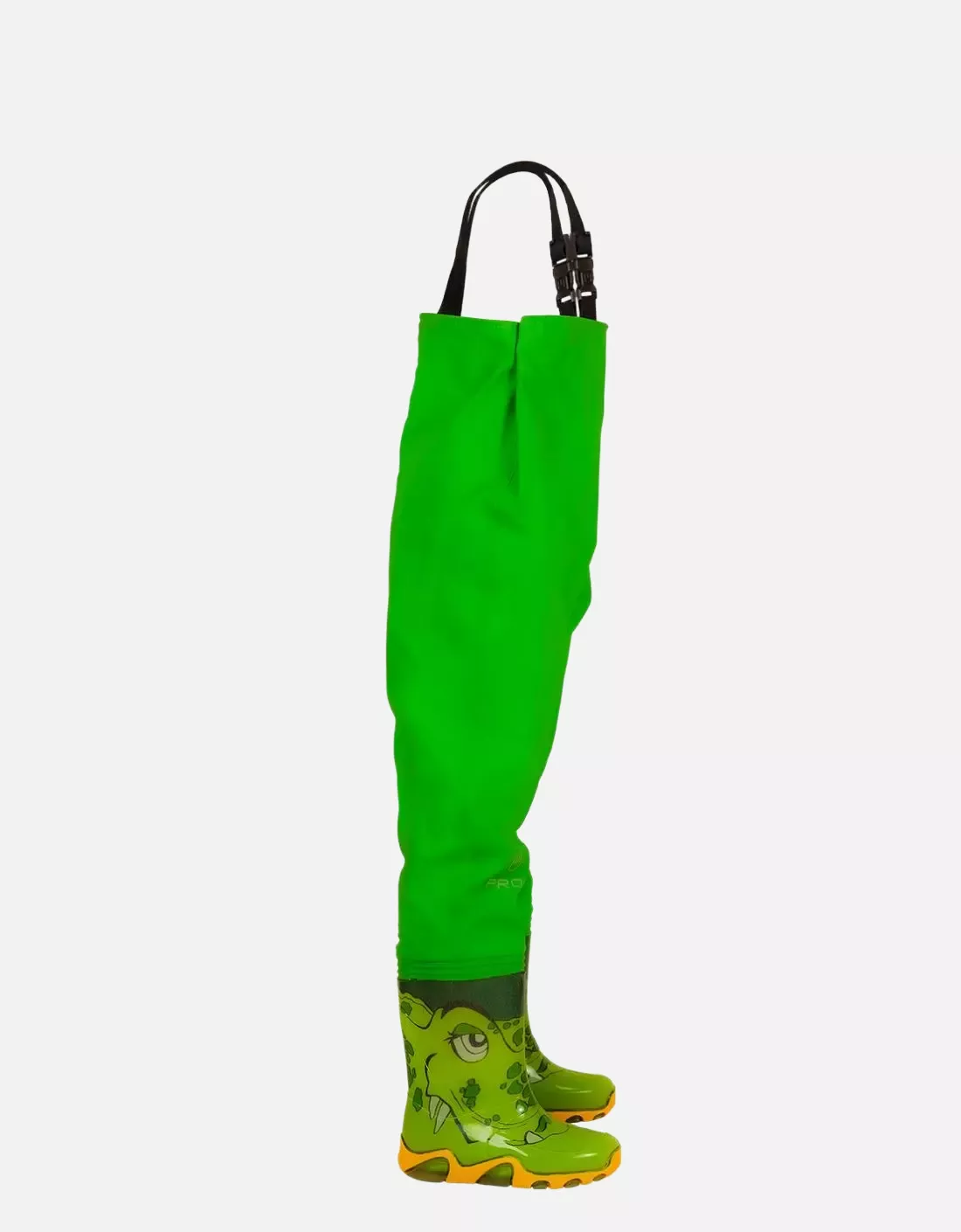 PROS SB06, Kids Chest Waders, Light Green, image 3