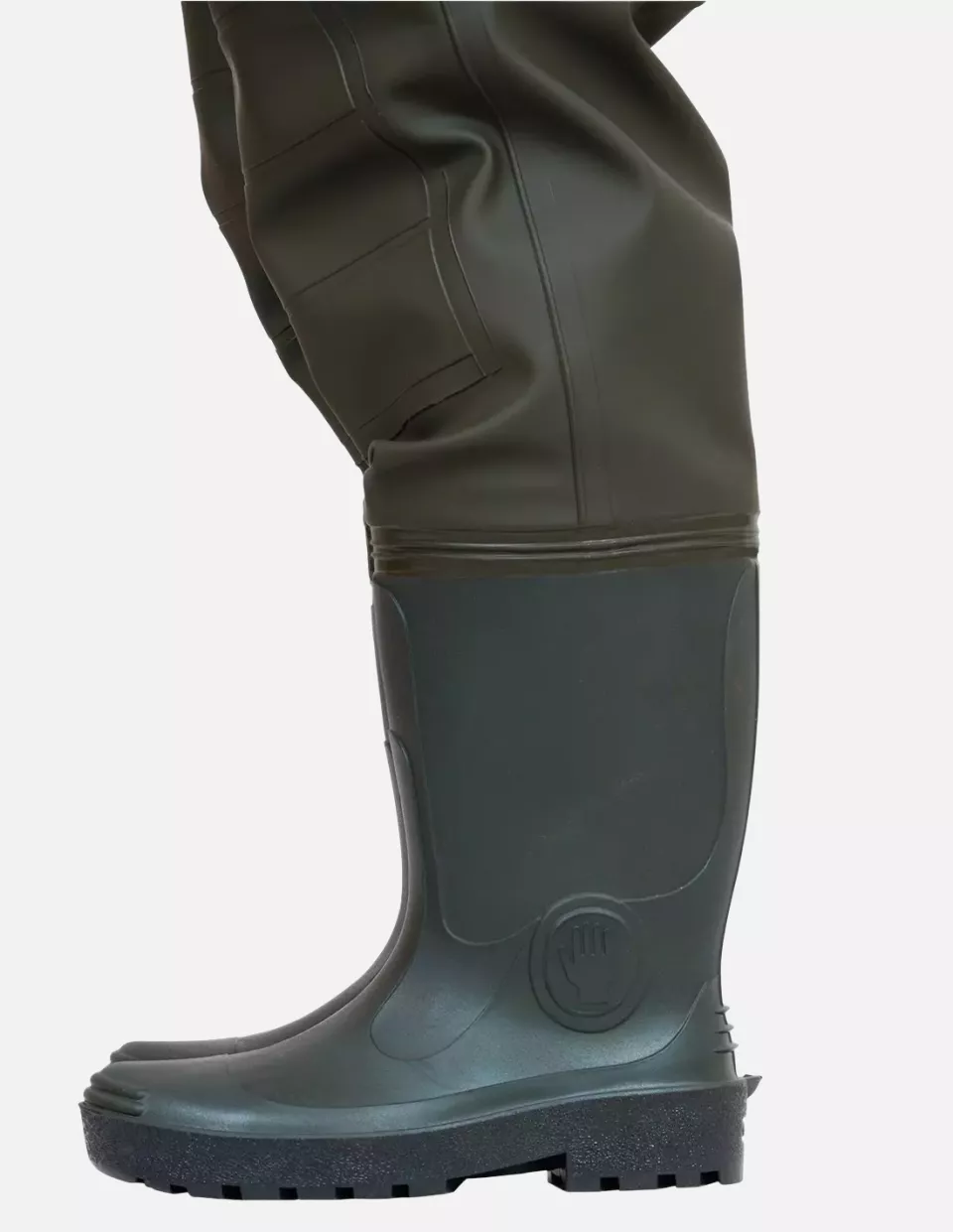 PROS SBPP01, Chest Waders, Green, image 9, gallery thumbnail