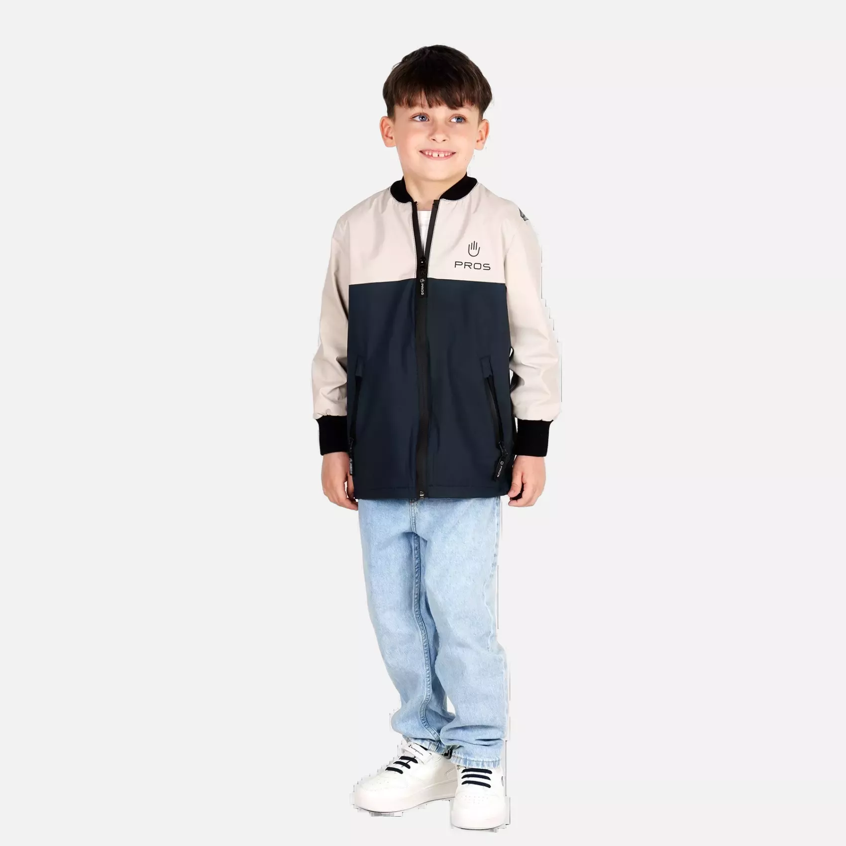 PROS 717, Sport Jacket, Navy/Light Sand, image 5