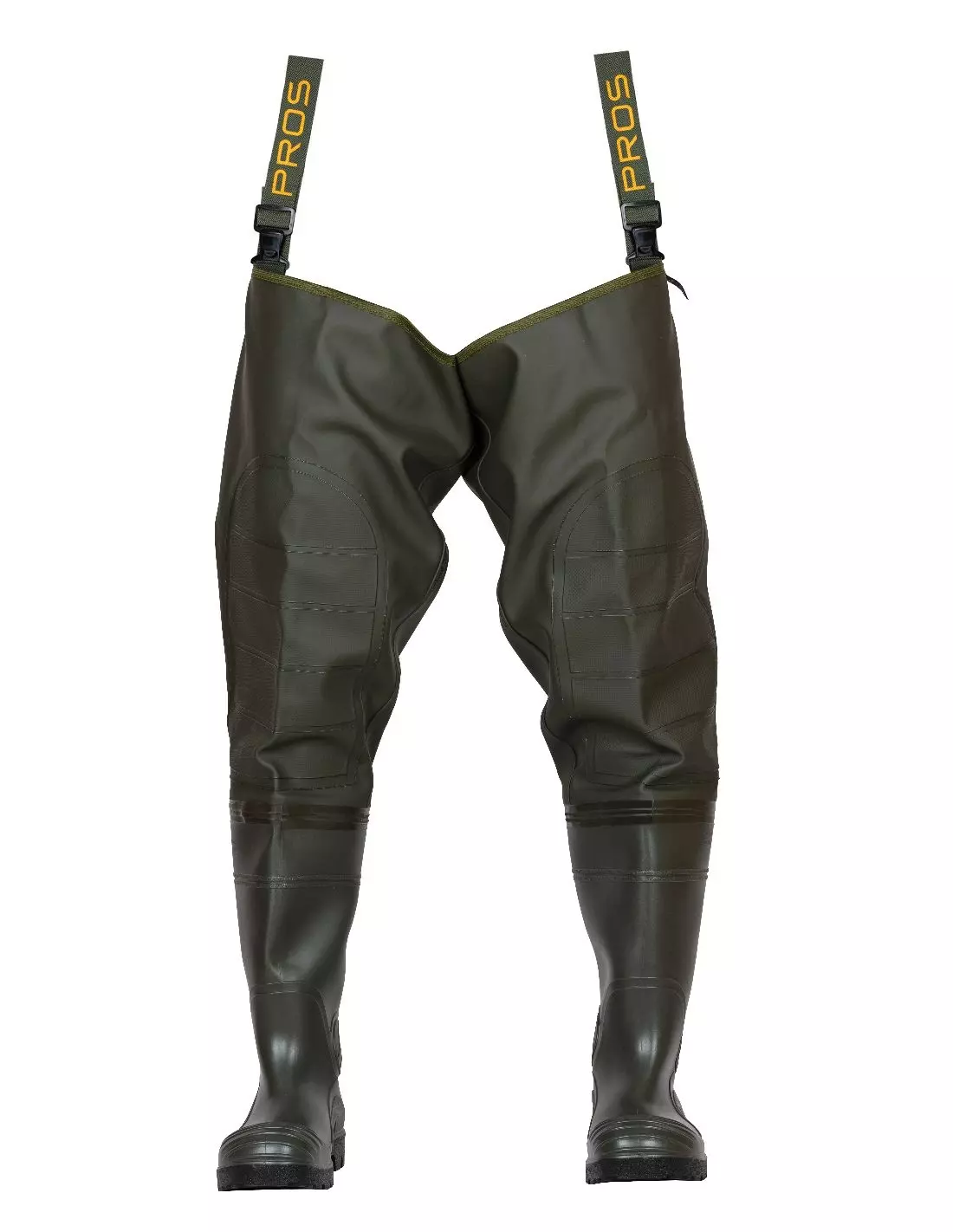 PROS WRM02B, Oberschenkel-Watstiefel, Grün, image 1