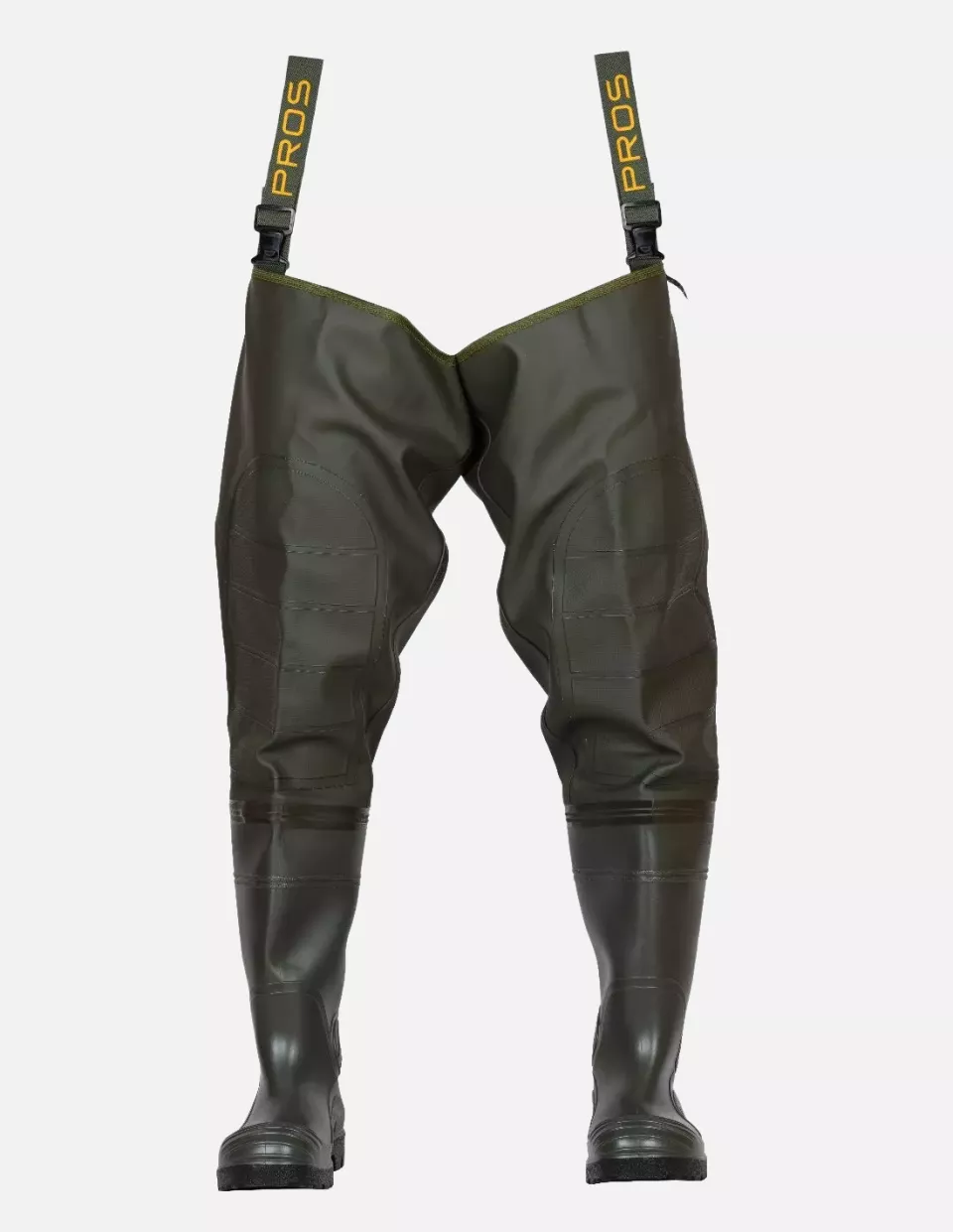PROS WRM02B, Thigh Waders, Green, image 1, gallery thumbnail