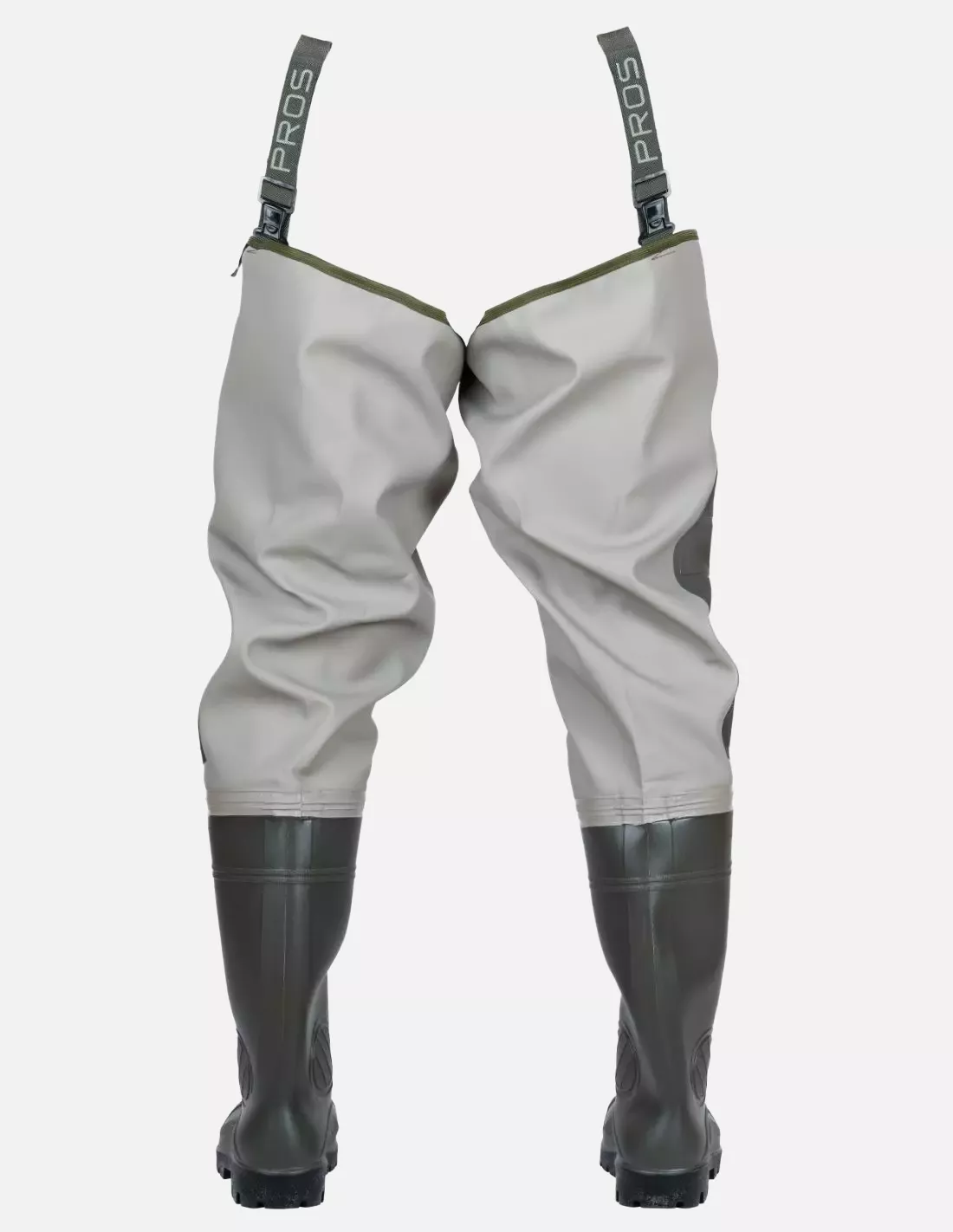 PROS WRP02, Thigh Waders, Light Olive, image 2