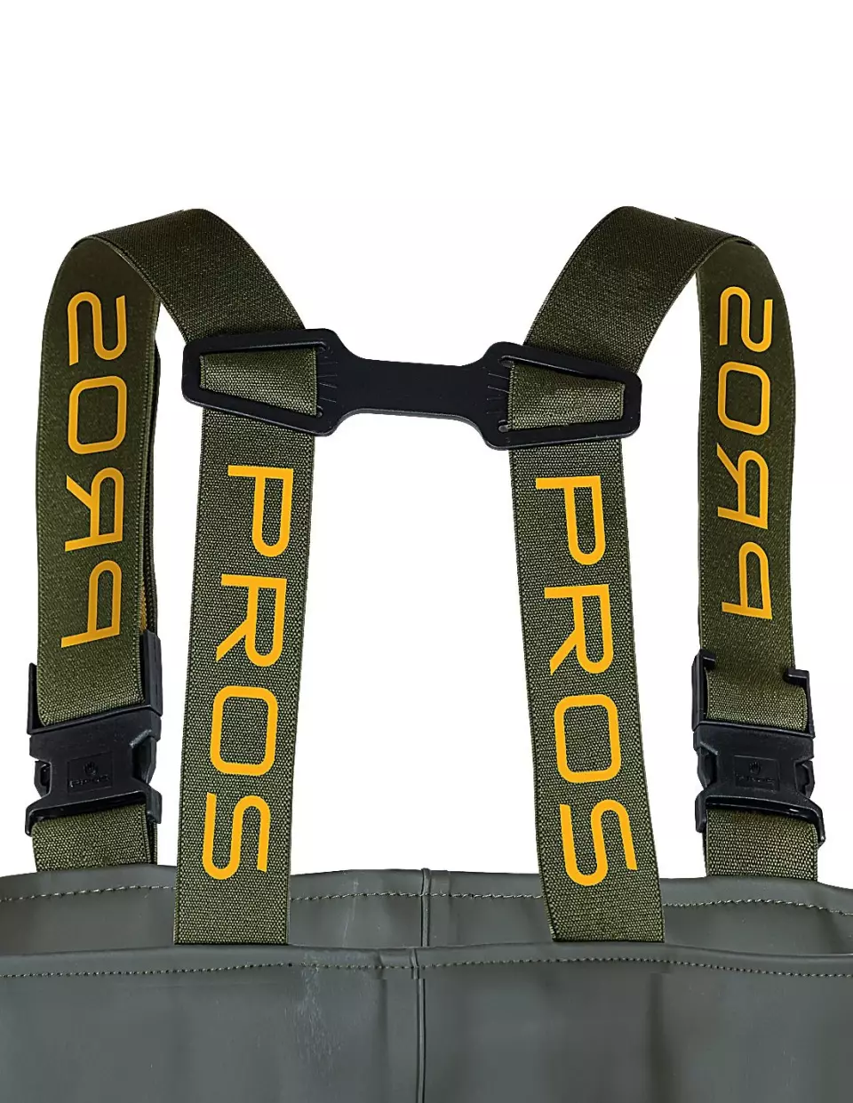PROS SB01, Vadarbyxor med bröststycke, grön, image 4, gallery thumbnail