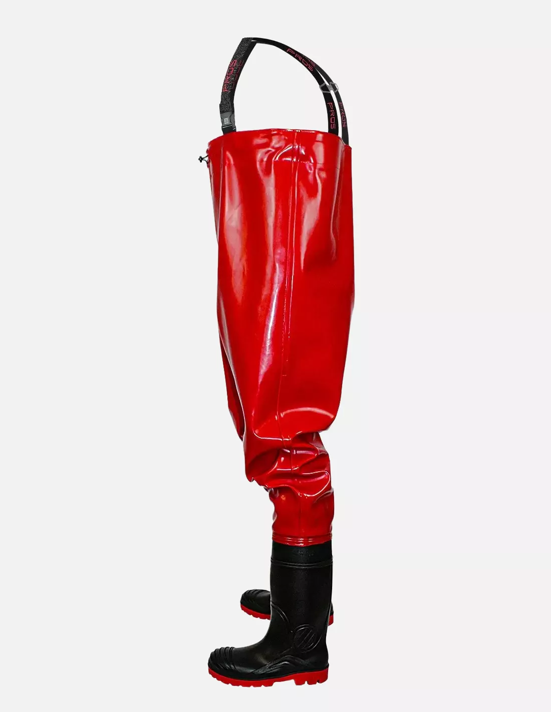 PROS SB01-SR, Strong Chest Waders, Red, image 3