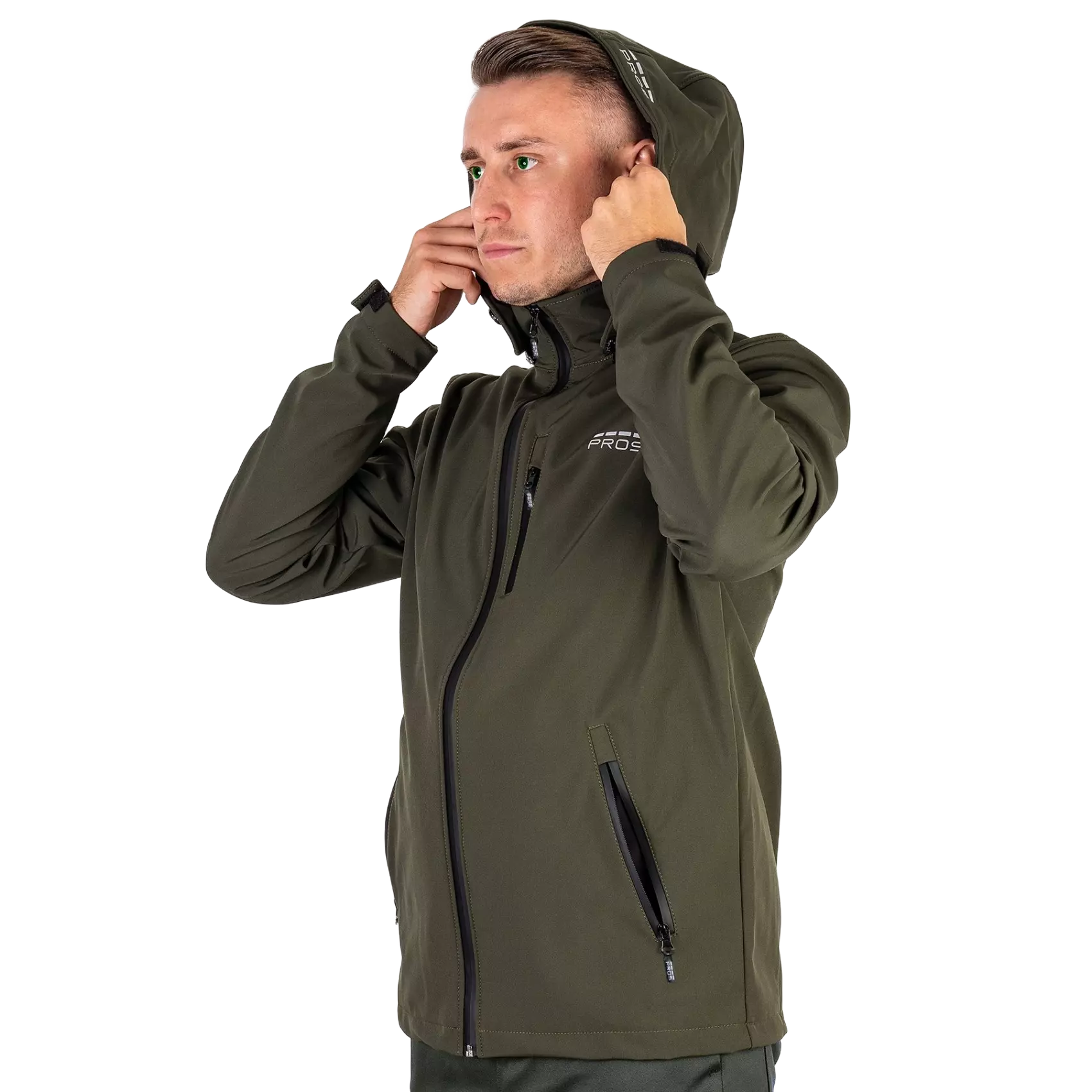PROS 729, Sport Softshell-Jacke, Grün, image 2