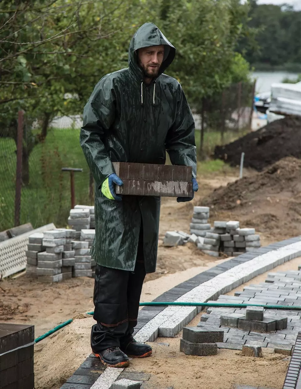 PROS 106, Coat, Green, image 7, gallery thumbnail