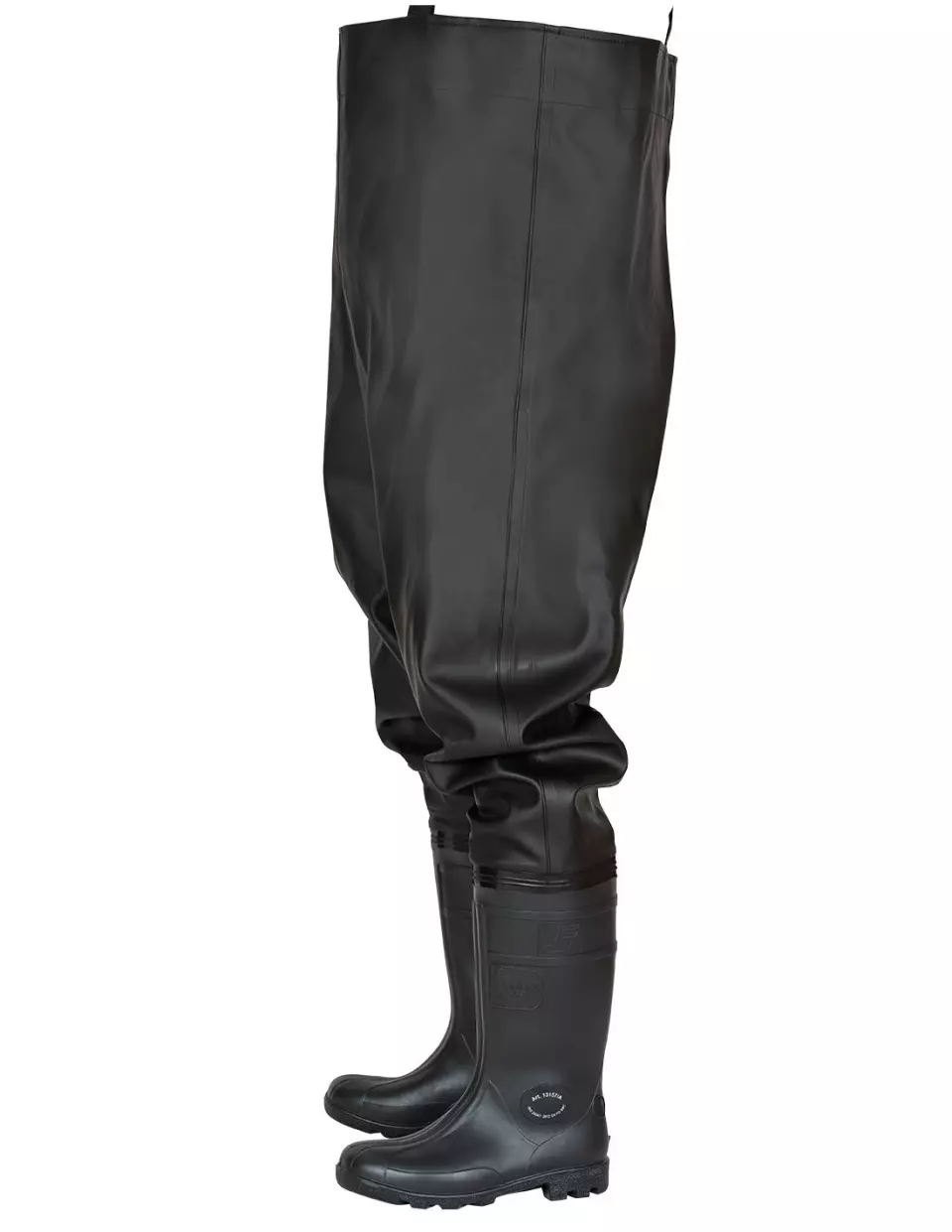 PROS SBA01B, Chest Waders, Black, image 3, gallery thumbnail