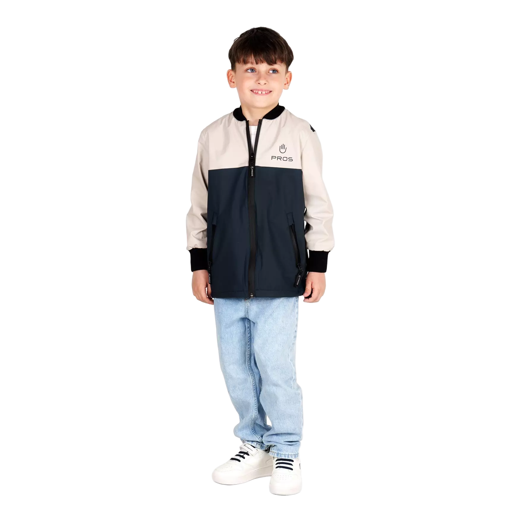 PROS 717, Sport Jacket, Navy/Light Sand, image 5