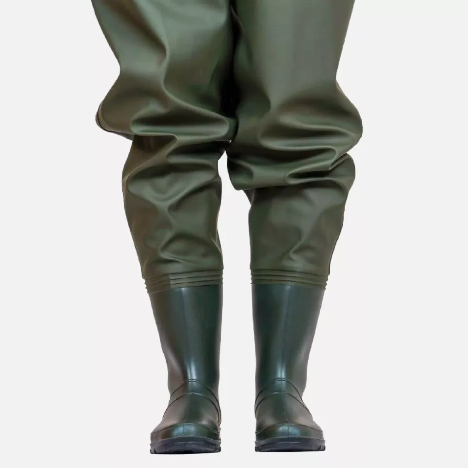 PROS SB01-D, Chest Waders, Green, image 4, gallery thumbnail