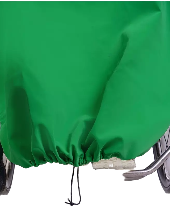 BeMoreGreen 910, Wheelchair Poncho, Green, image 5, gallery thumbnail