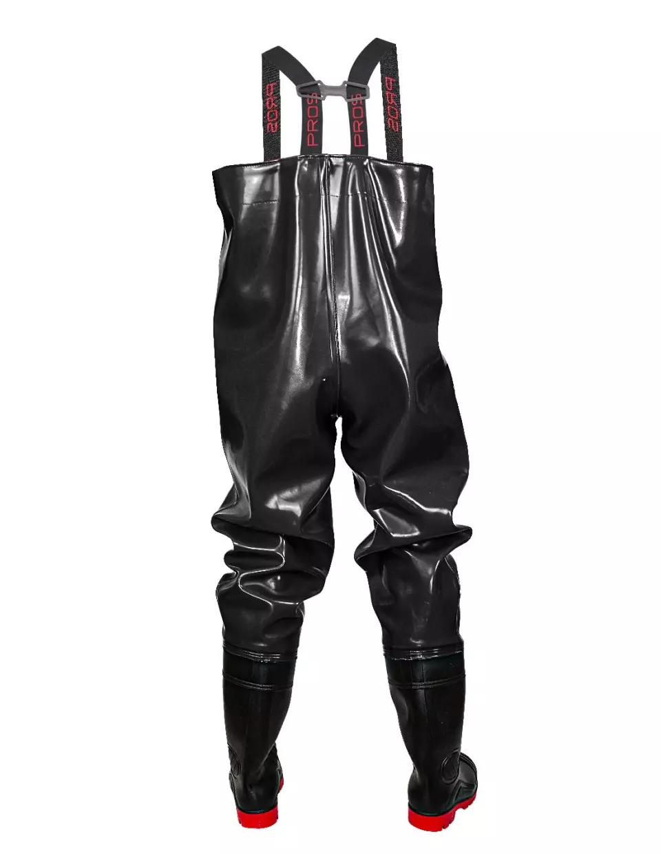 PROS SB01-S, Strong Brust-Wathose, Schwarz, image 2, gallery thumbnail