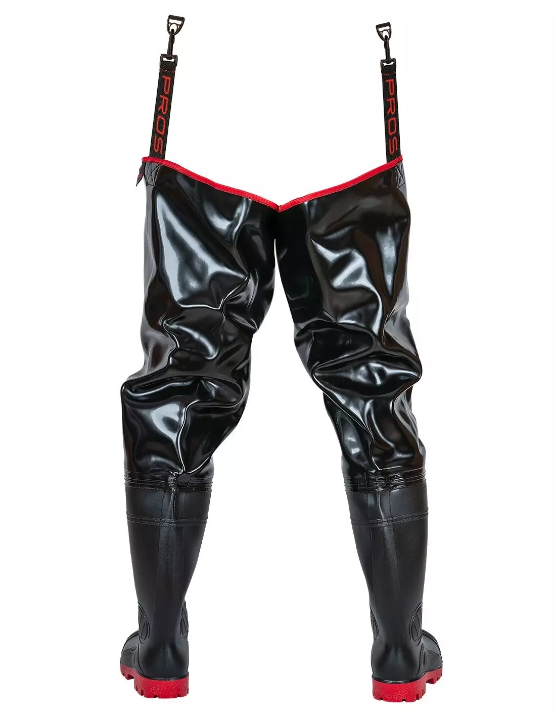 PROS WR02-S, Strong Thigh Waders, Black, image 2