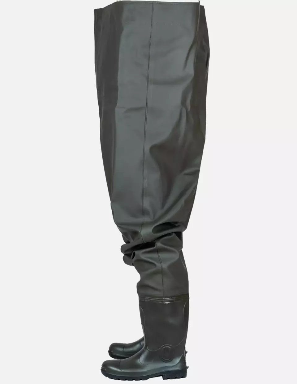 PROS SB01, Chest Waders, Green, image 3, gallery thumbnail