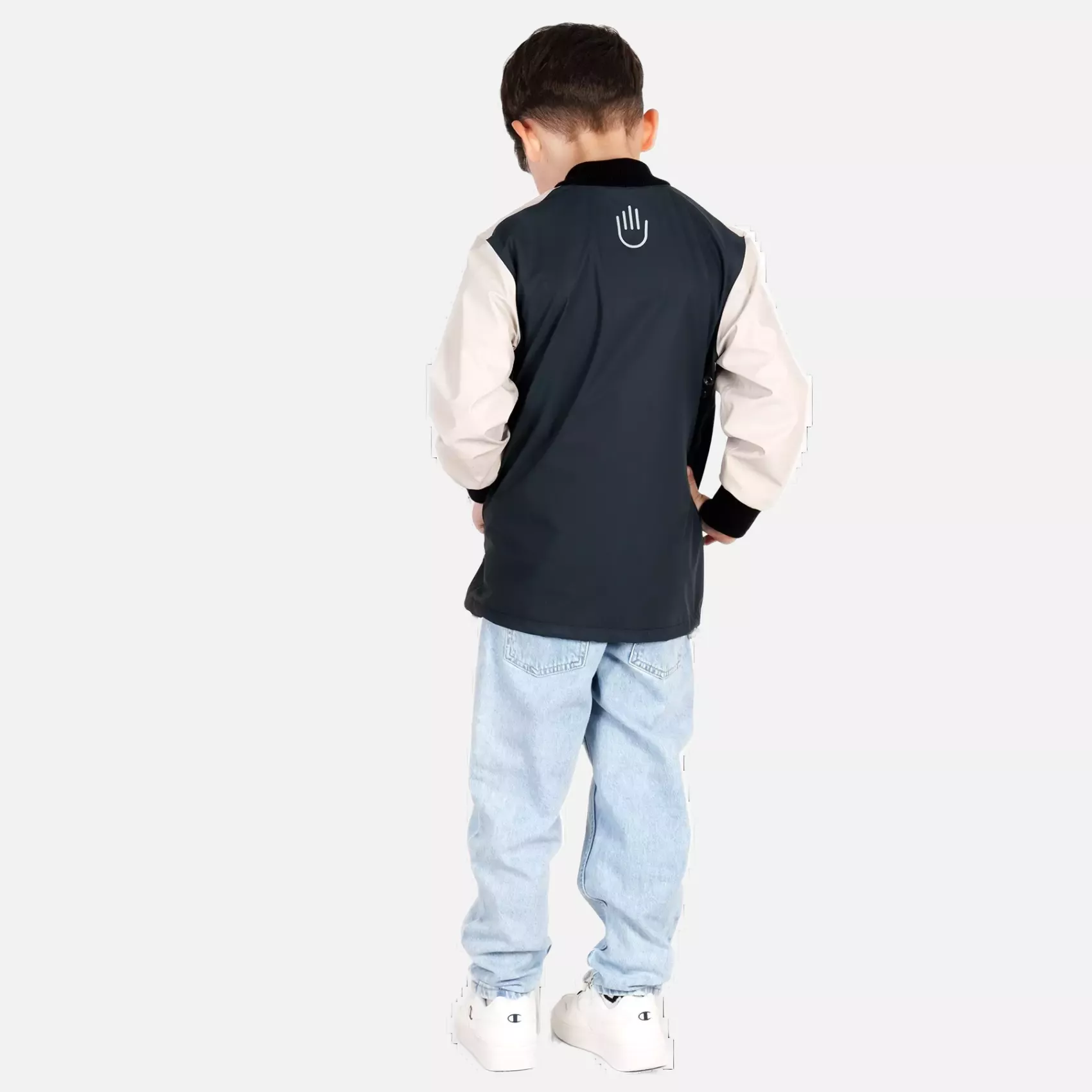 PROS 717, Sport Jacket, Navy/Light Sand, image 2