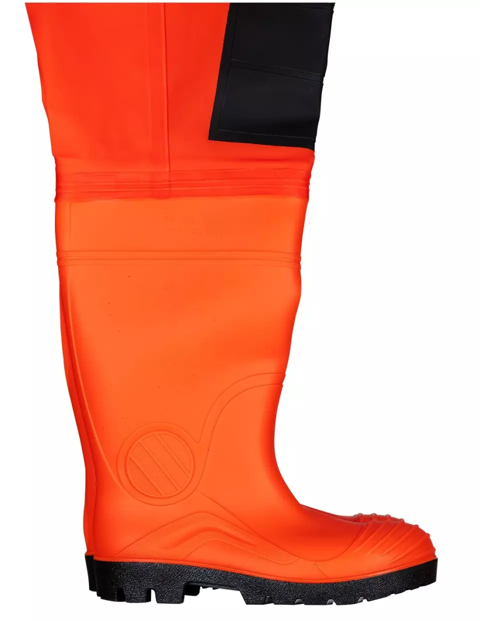 PROS SBM01-F, Fluo Chest Waders, Orange, image 8, gallery thumbnail