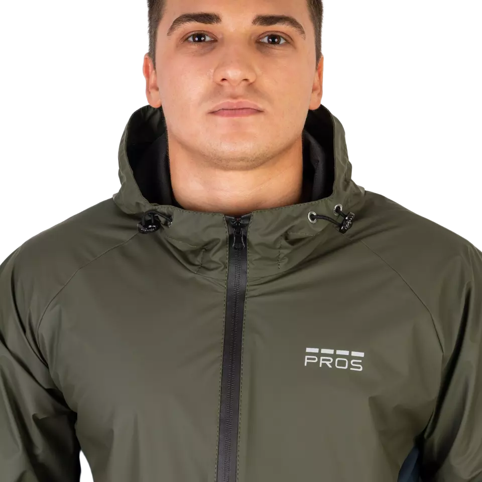 PROS 726, Sport Jacket, Green/Black, image 4, gallery thumbnail