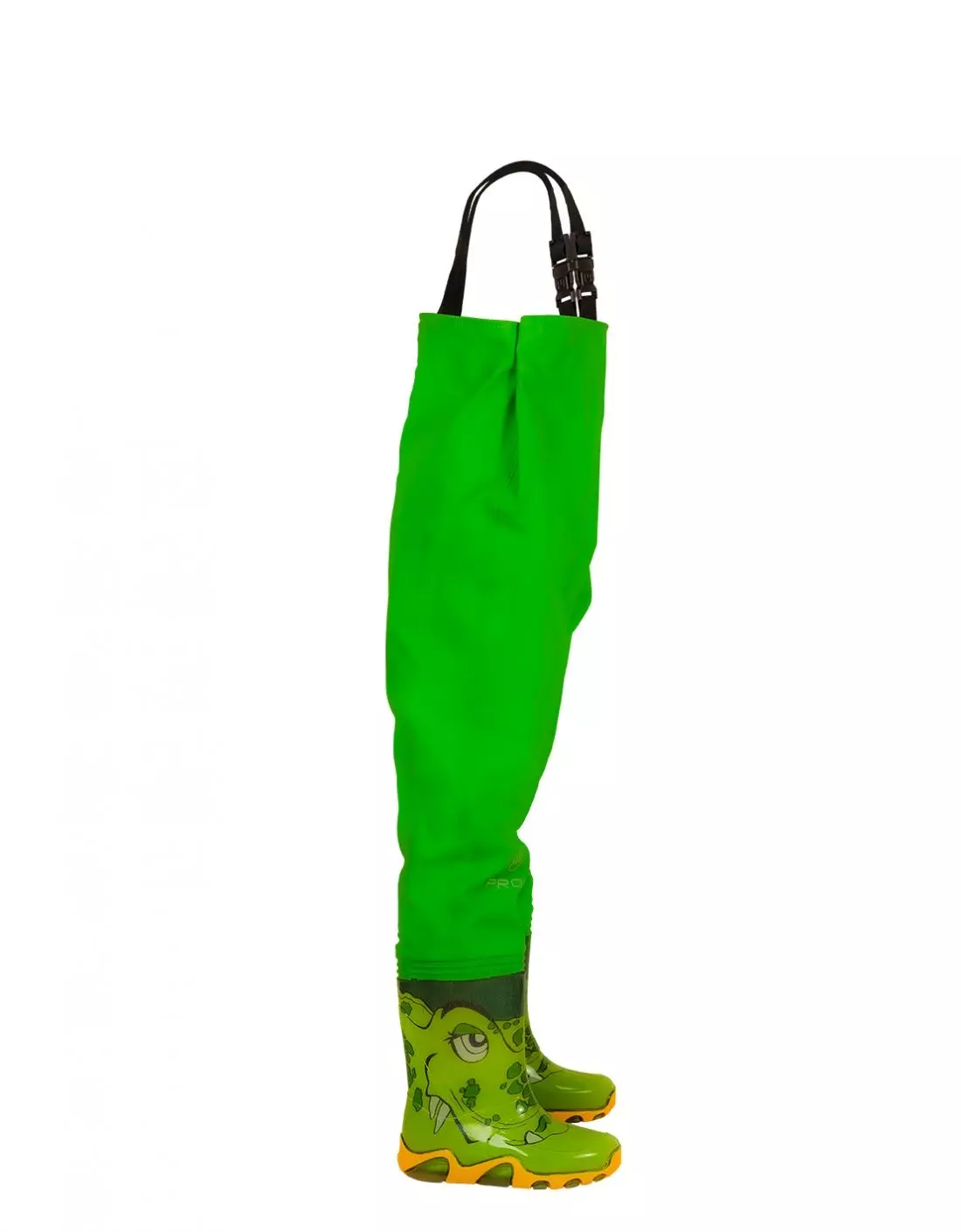 PROS SB06, Kids Chest Waders, Light Green, image 3