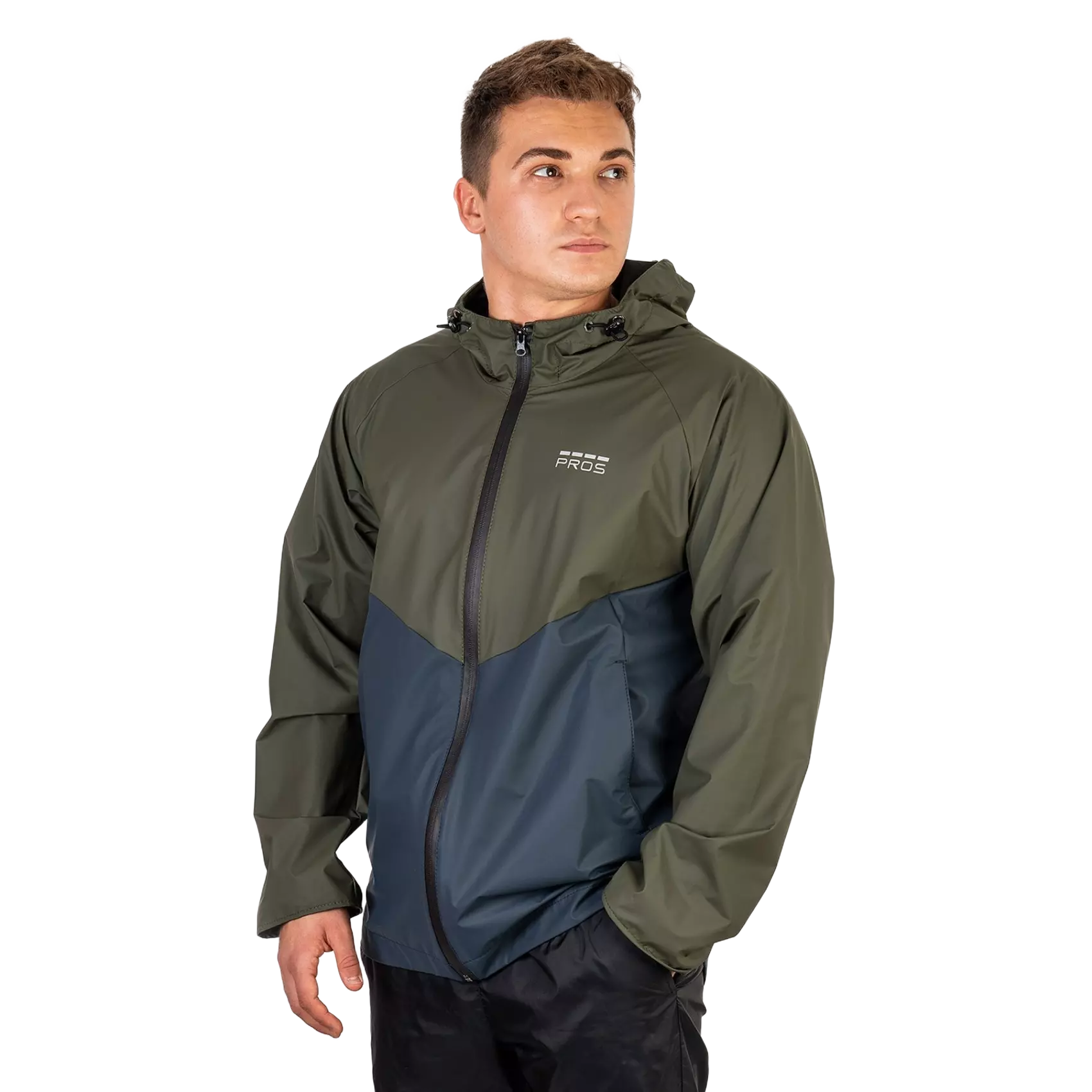 PROS 726, Sport Jacket, Green/Black, image 2