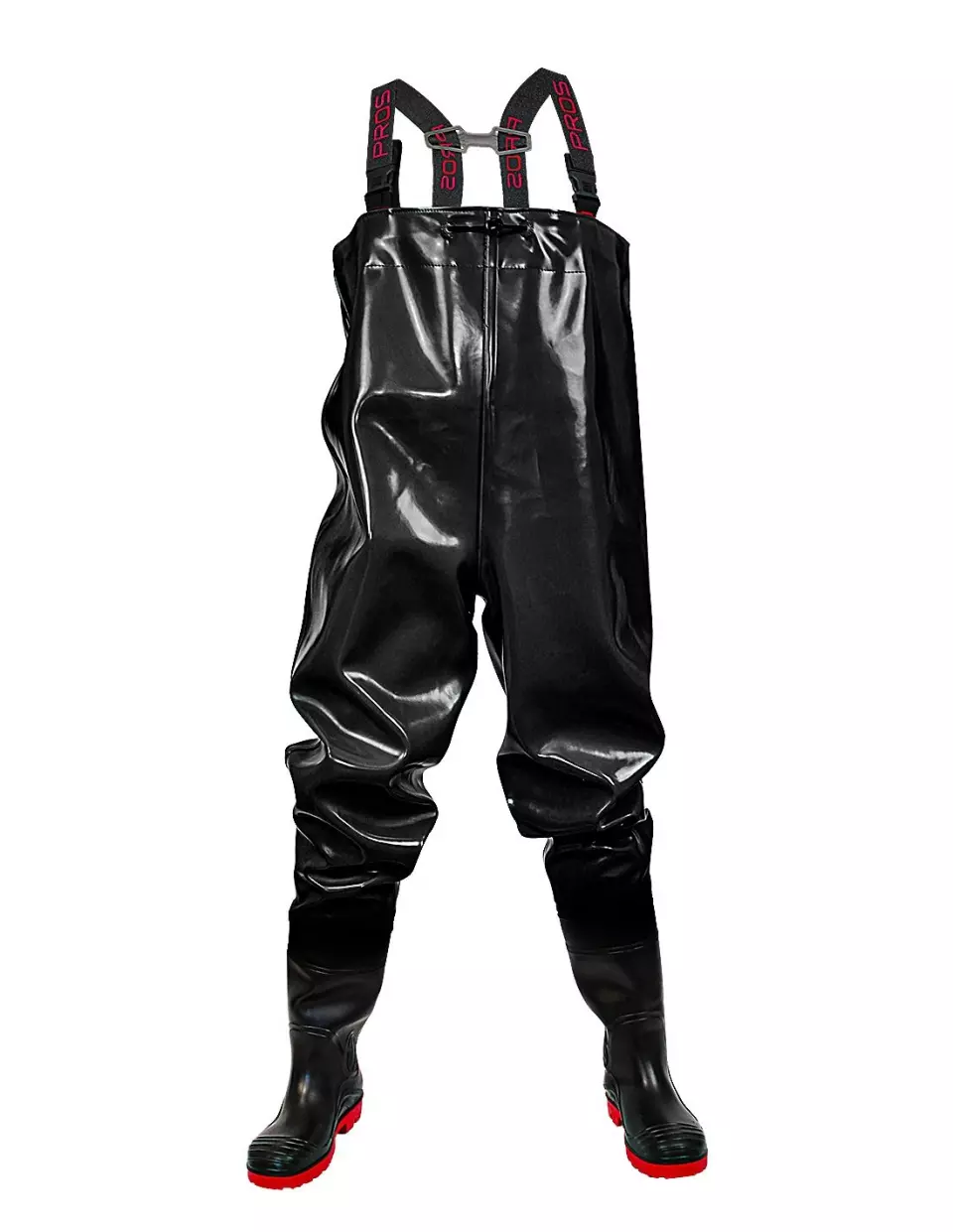 PROS SB01-S, Strong Brust-Wathose, Schwarz, image 1, gallery thumbnail