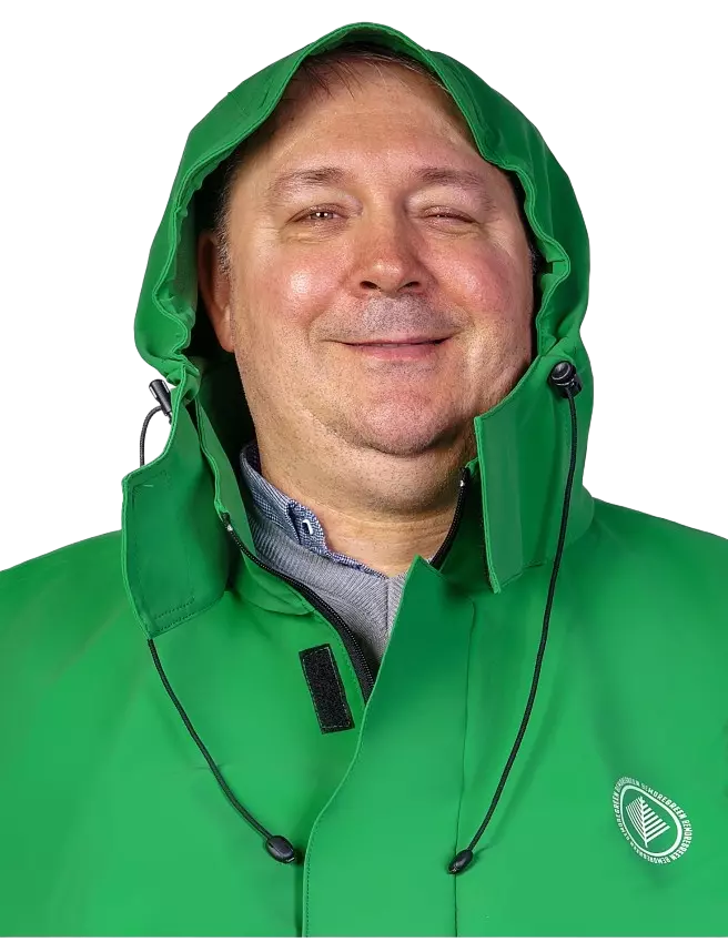 BeMoreGreen 910, Wheelchair Poncho, Green, image 3