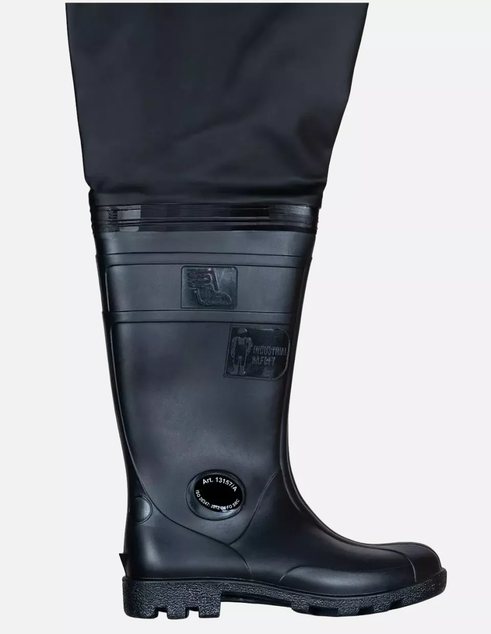 PROS SBA01B, Chest Waders, Black, image 7, gallery thumbnail