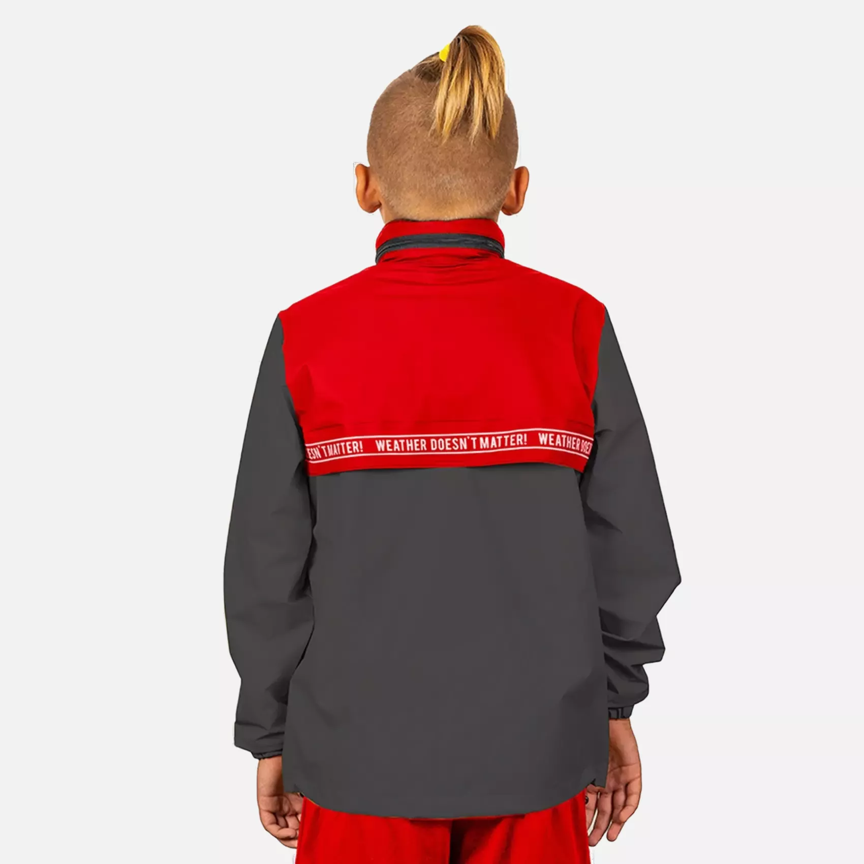 PROS 718, Sport Jacket, Red/Black, image 2