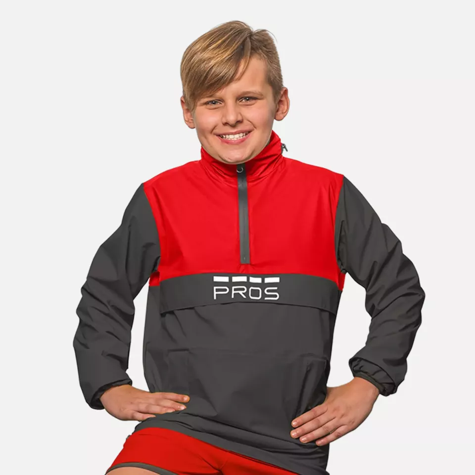 PROS 718, Sport Jacket, Red/Black, image 3, gallery thumbnail