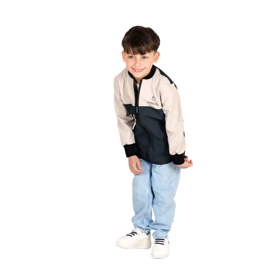 PROS 717, Sport Jacket, Navy/Light Sand, image 4, gallery thumbnail