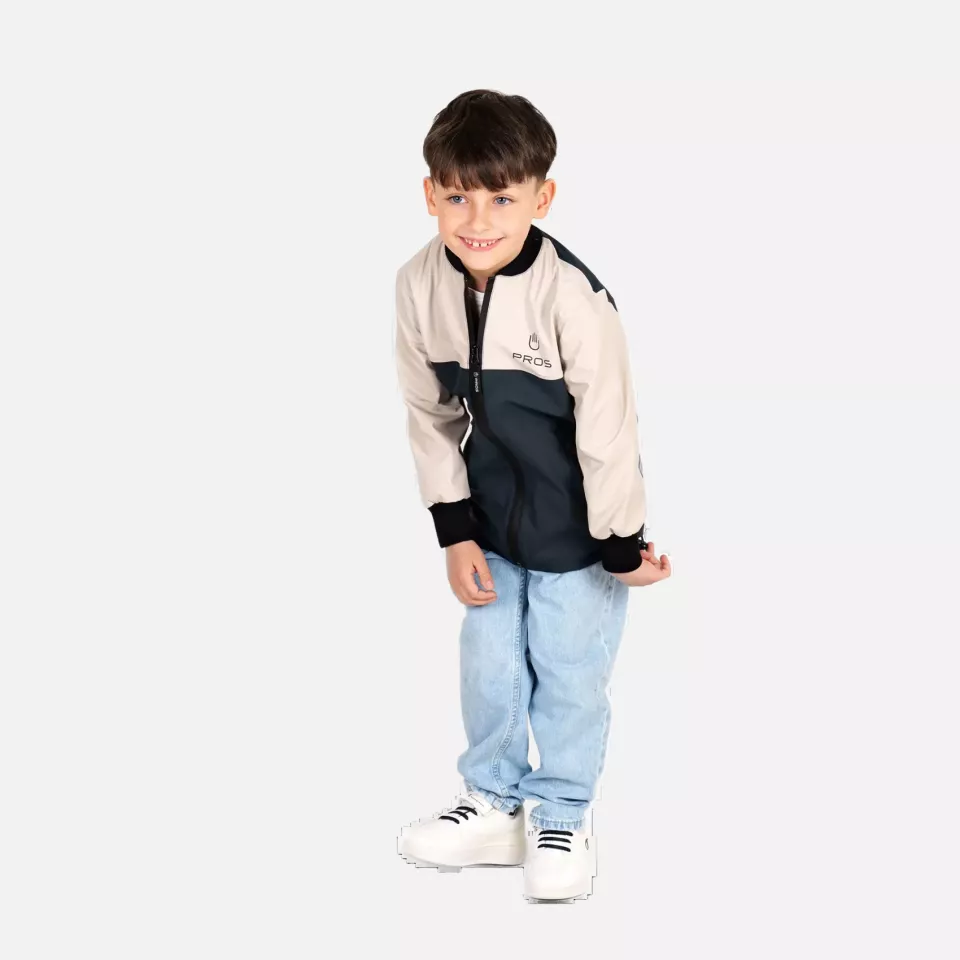 PROS 717, Sport Jacket, Navy/Light Sand, image 4, gallery thumbnail