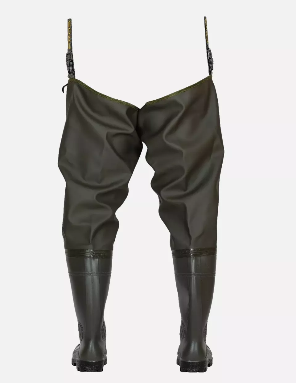 PROS WRM02B, Thigh Waders, Green, image 2, gallery thumbnail