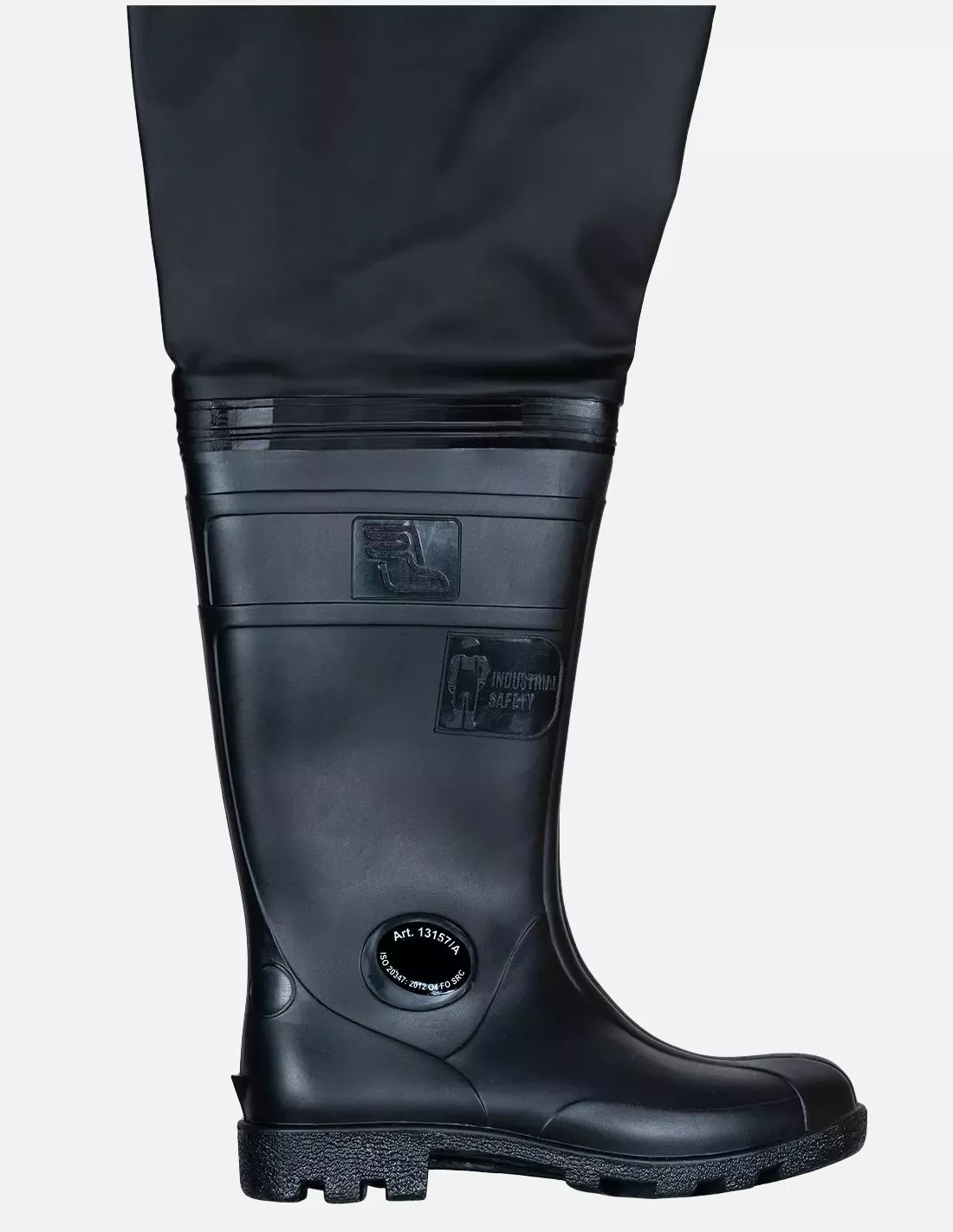 PROS SBA01B, Chest Waders, Black, image 7