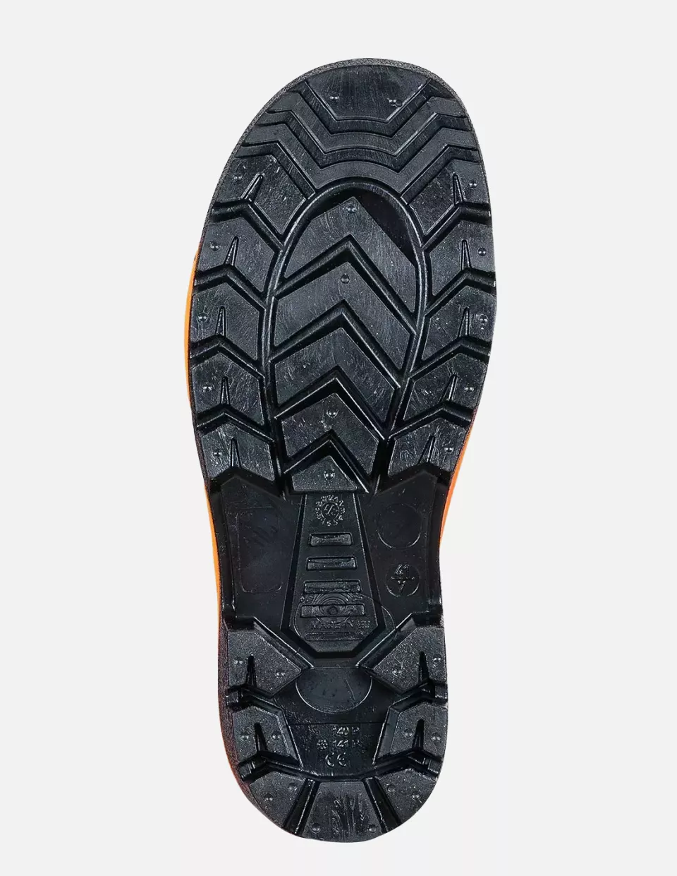 PROS WRM02-F, Fluo Thigh Waders, Orange, image 7, gallery thumbnail