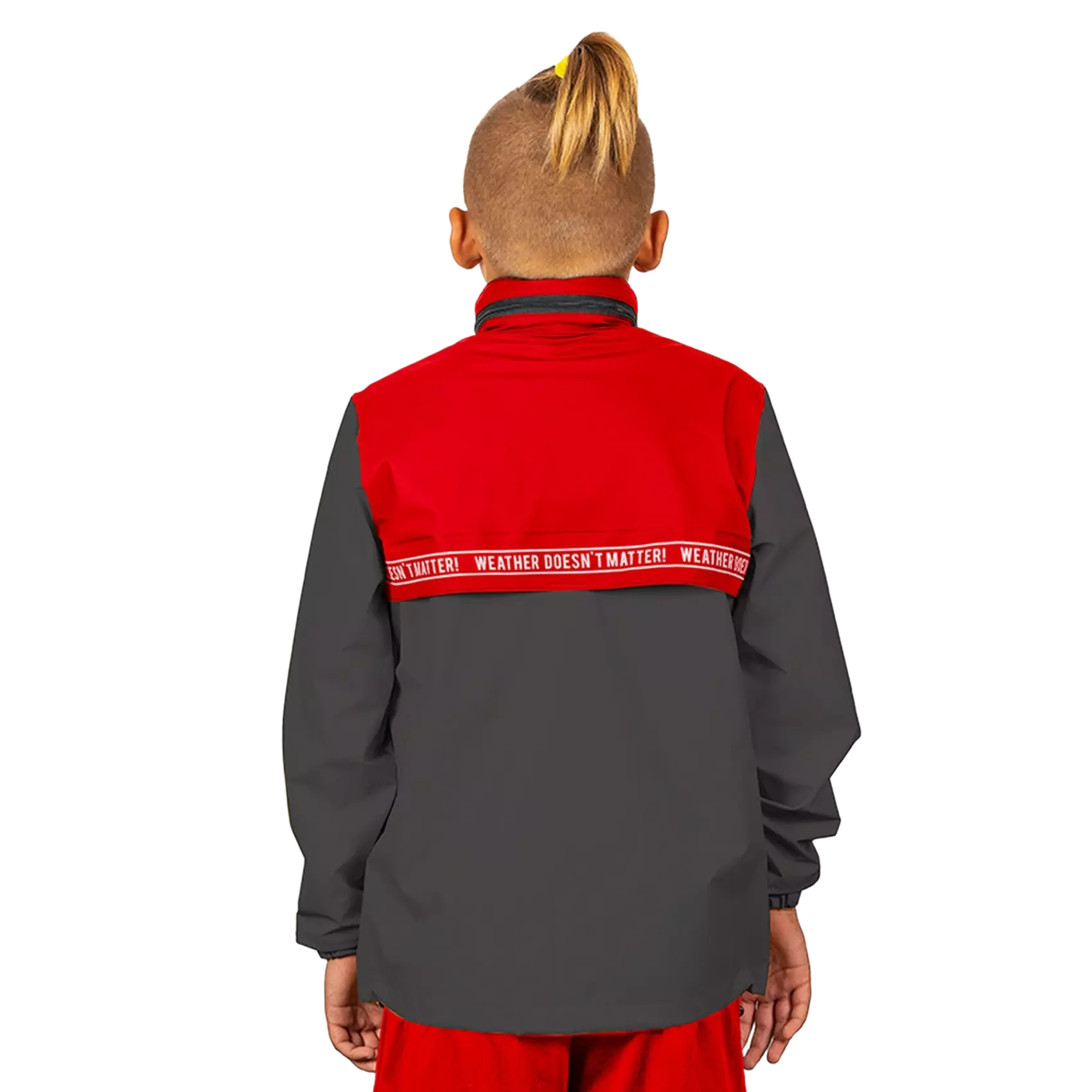 PROS 718, Sport Jacket, Red/Black, image 2