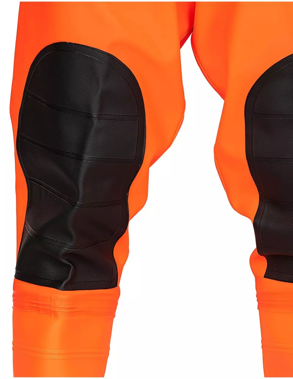PROS WRM02-F, Fluo Thigh Waders, Orange, image 5, gallery thumbnail