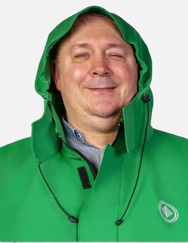 BeMoreGreen 910, Wheelchair Poncho, Green, image 3