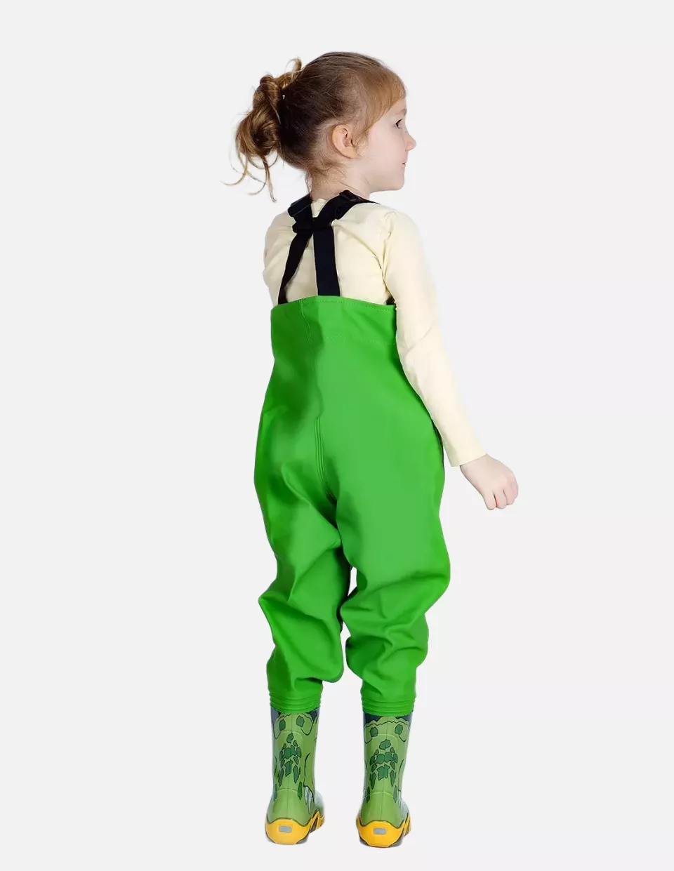 PROS SB06, Kids Chest Waders, Light Green, image 10, gallery thumbnail