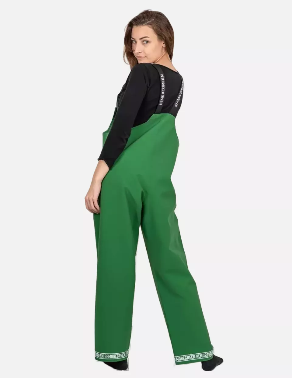 BeMoreGreen 904, Bibpants, Green, image 4, gallery thumbnail