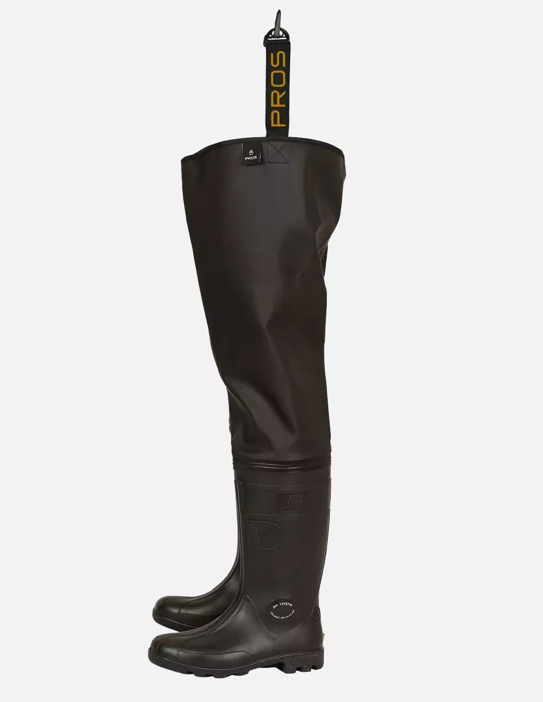 PROS WRA02B, Watstiefel, Schwarz, image 3