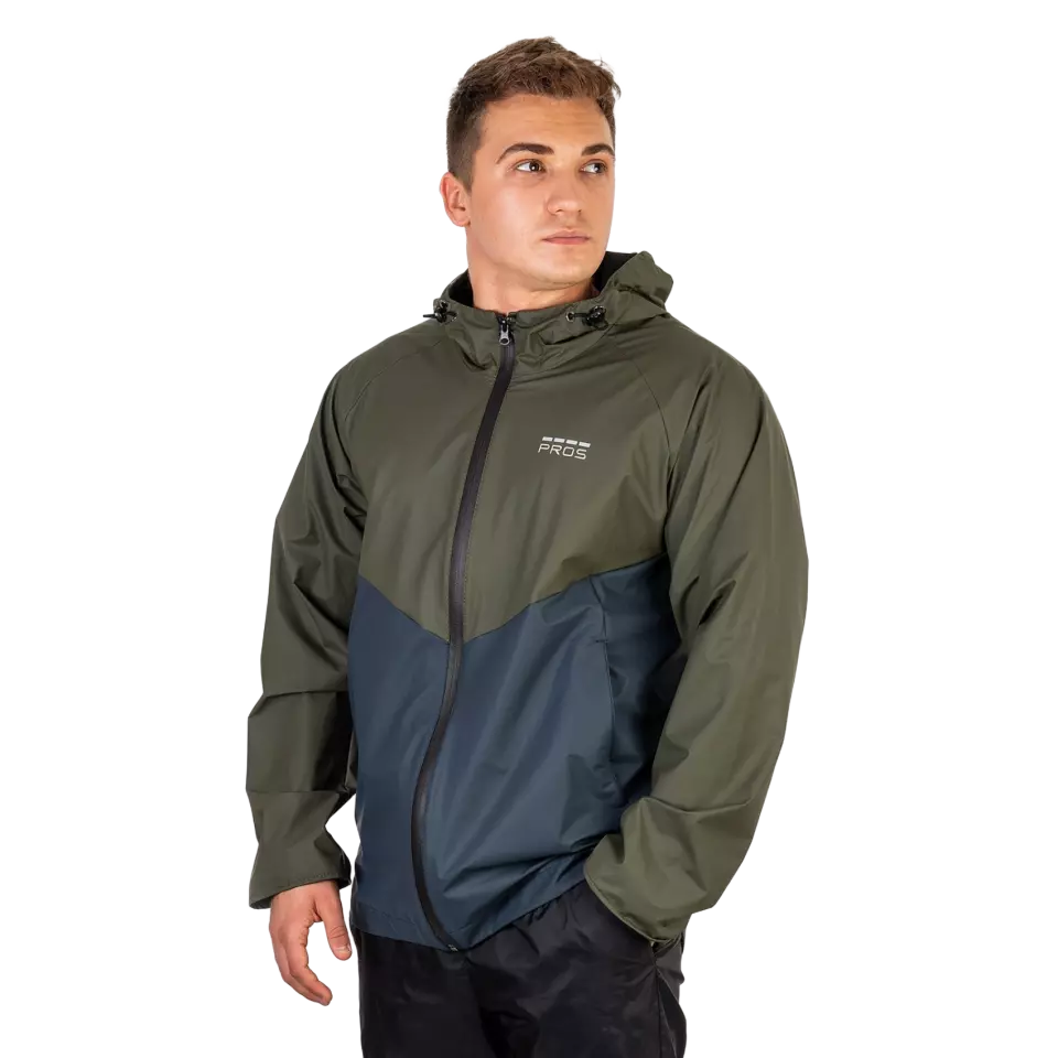 PROS 726, Sport Jacket, Green/Black, image 2, gallery thumbnail